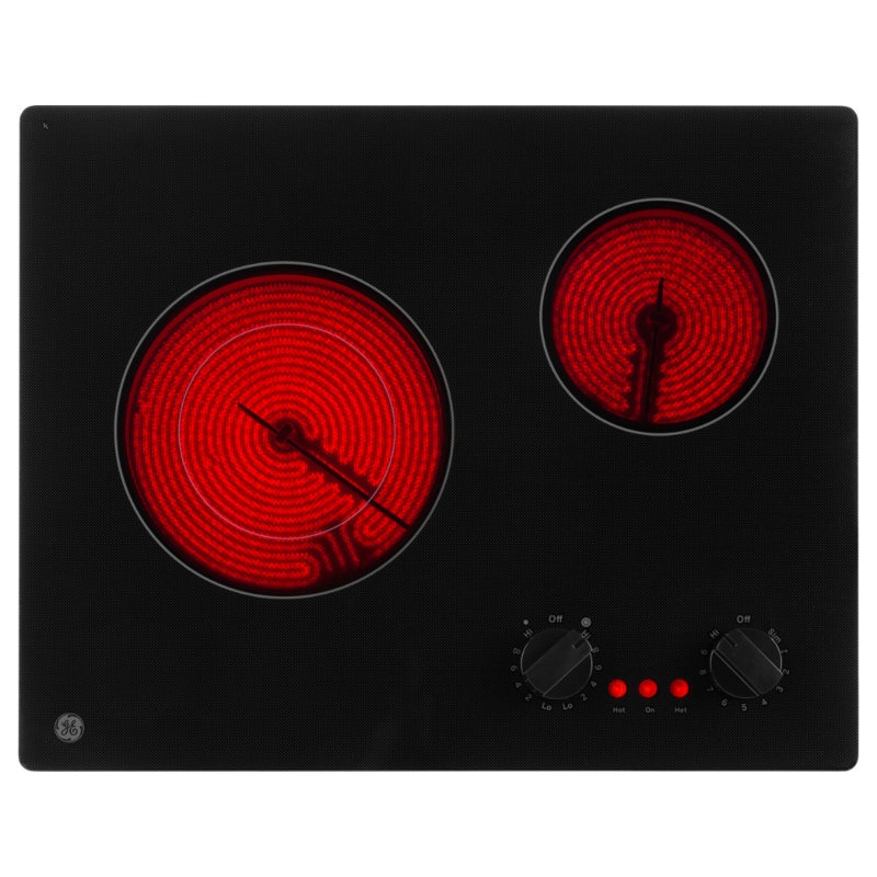 20" Electric Cooktop with 2 Elements