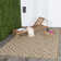 Donnovan Hooked Brown/Bone Indoor/Outdoor Rug