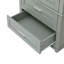Tall Storage Cabinet With Two Drawers For Bathroom/Office, Grey-743723850