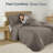 Embossed Quilted Bedspread Set – Ultra Soft Microfiber Coverlet With Pillow Shams, Hotel-Style Bedding For All Beds-123213641-123213634