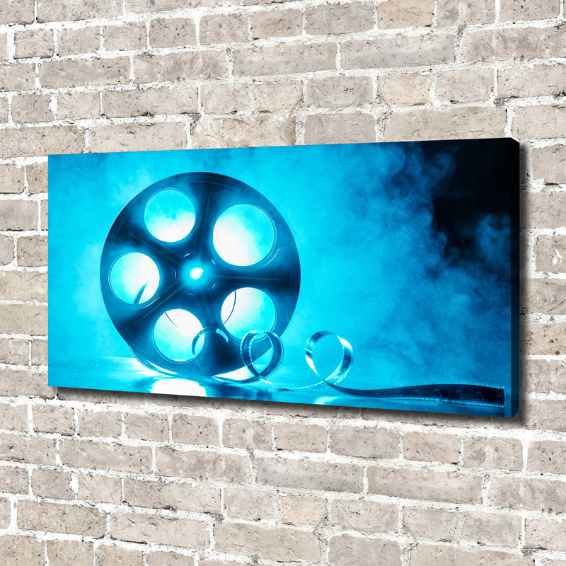 Film Roll - Wrapped Canvas Print