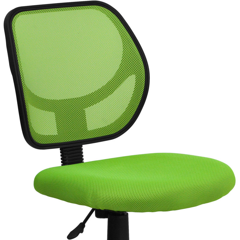 Chaise de bureau Wayfair Basics®, Vert, Non inclus