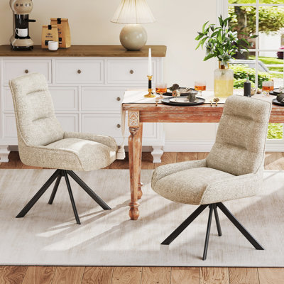 Simple Chenille Dining Chair