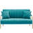 Velours turquoise est en rupture de stock
