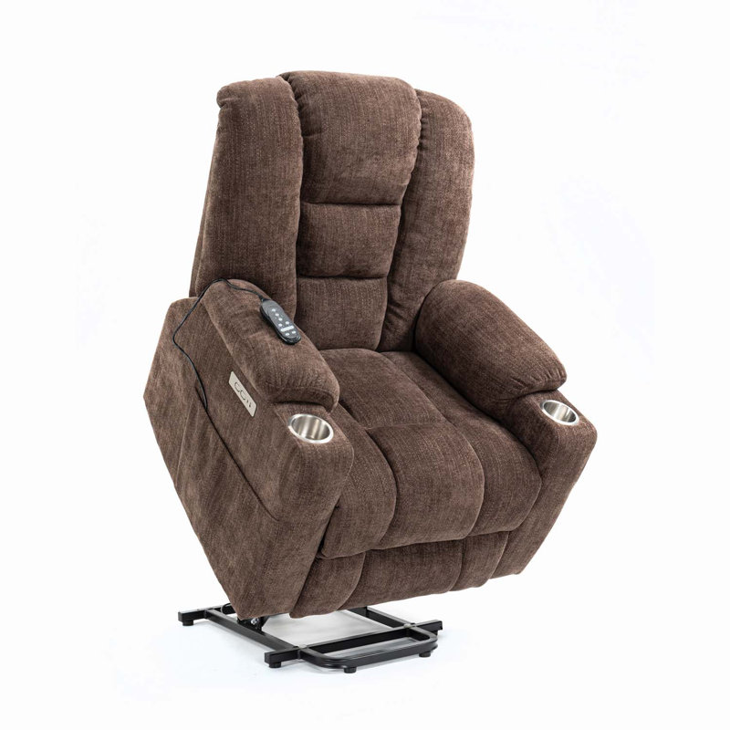 Fauteuils inclinables, Chenille brun