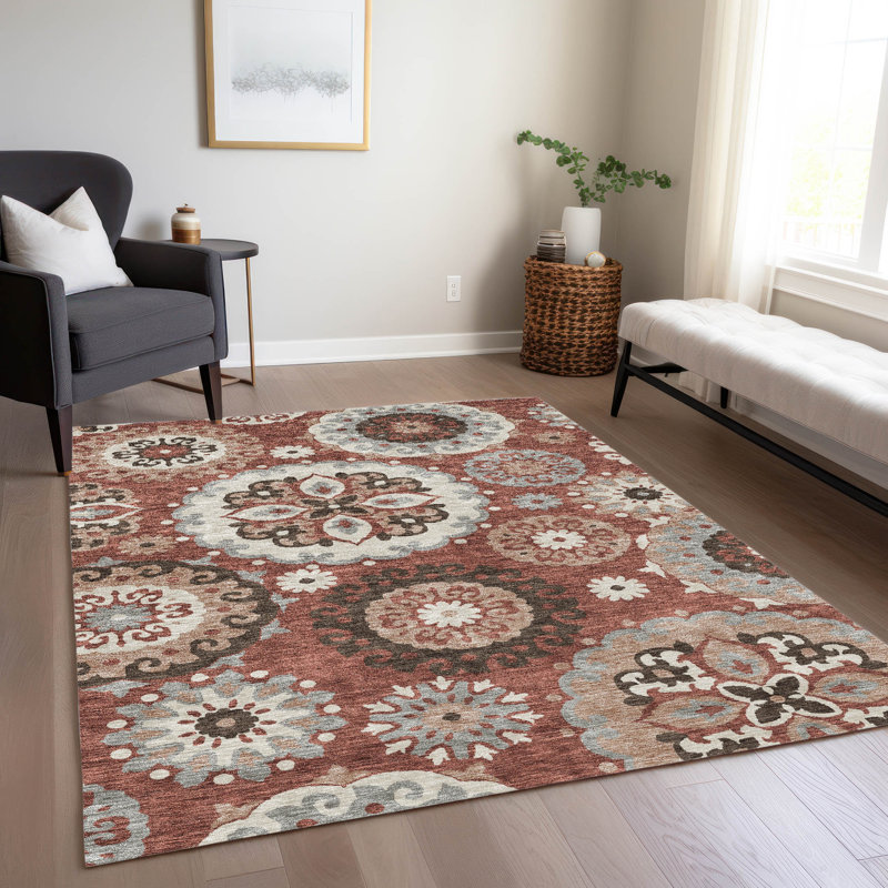  Tapis d'entrée / extérieur antidérapant Ferrand, Rectangle 2 pi 6 po x 3 pi 10 po