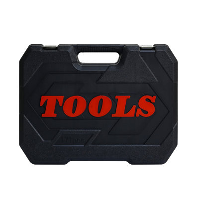 Tool Set - Socket and Ratchet Wrench Toolbox, 171pcs Tool Box, Universal Home Car Repair Tool Set for Men and, Perfect for Homeowners, DIY Enthusiasts, and Mechanics