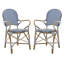 Chaise de patio empilable Androula