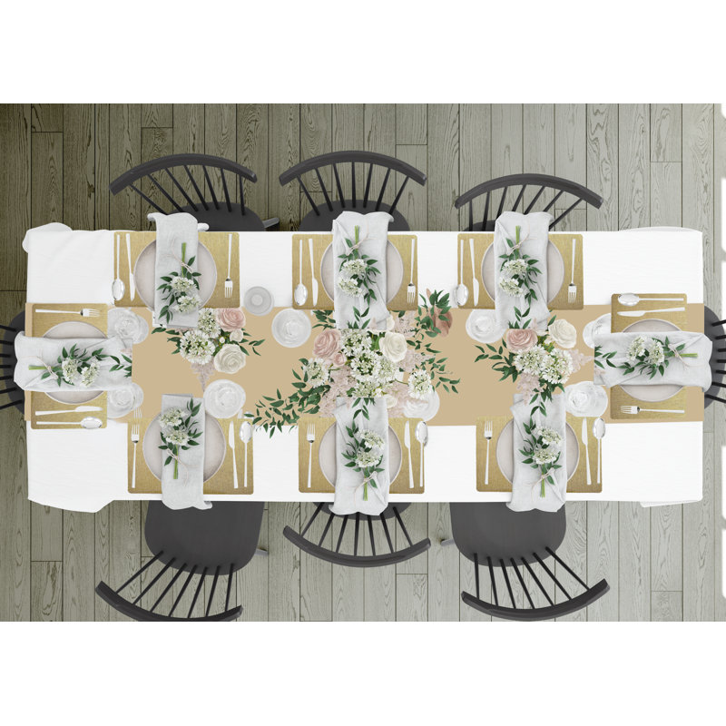 Ensemble de 8 napperons en PVC Harpster