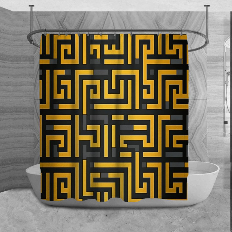Rideau de douche Ogeda, H 84 po x l 70 po