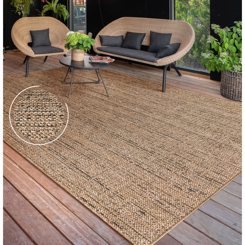 Clarissa Flatweave Indoor / Outdoor Rug, Rectangle 5'3" x 7'3"