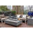 Hampton 56" x 32" Concrete Fire Table-94431236