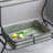 32X15x31" Maggie Galvanized Tray Table Accent Table