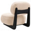 Fauteuil d'appoint sans accoudoirs Camel