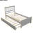 Twin Size Platform Bed With Trundle-167333992