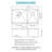33"x 22" x 10" Double Bowl (60/40) Kitchen Sink 16 Gauge with Two 10" Deep Basin, Brushed Nickel - Topmount Drop in Kitchen Sink