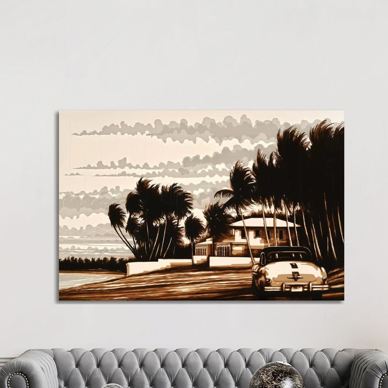 Beach Day by Max Zorn - Print on Canvas, Wrapped Canvas, 152.5 cm H x 101.5 cm W x 3.175 cm D