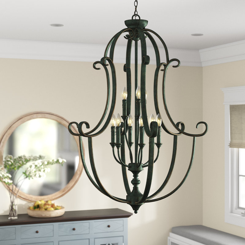Lustre géométrique à 9 lumières Chalfont