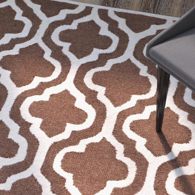 Tapis en laine touffeté à la main Cannen, Tapis de couloir 2 pi 6 po x 8 pi