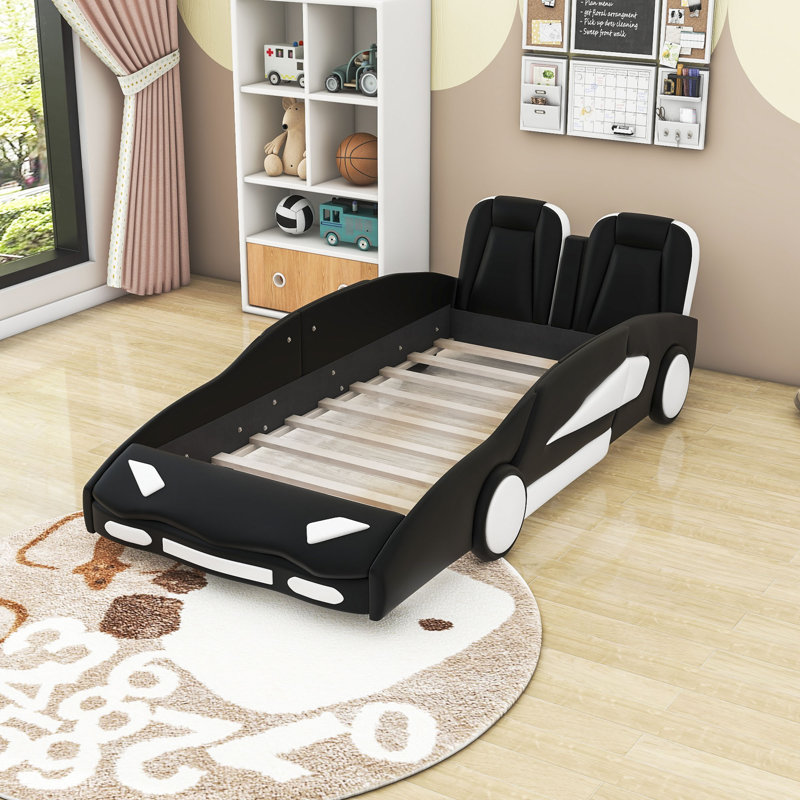 Chemaine Twin Platform Bed, Black