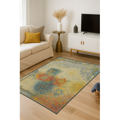 Tapis gris tissé Mosso