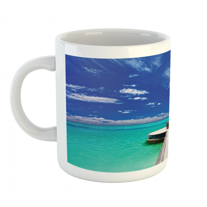 Grande tasse à café beach