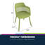 Shari Patio Dining Side Chair with Cushion-61688457