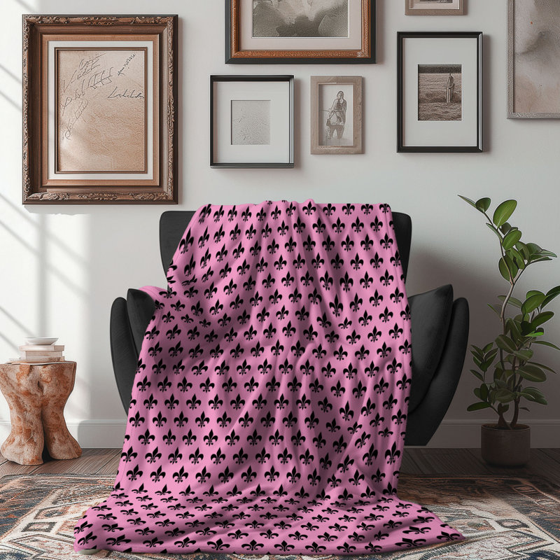 Pastel Bands - 1 pièce Sherpa Premium, Lit simple
