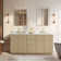 Amella 72'' Free Standing Double Bathroom Vanity with Quartz Top