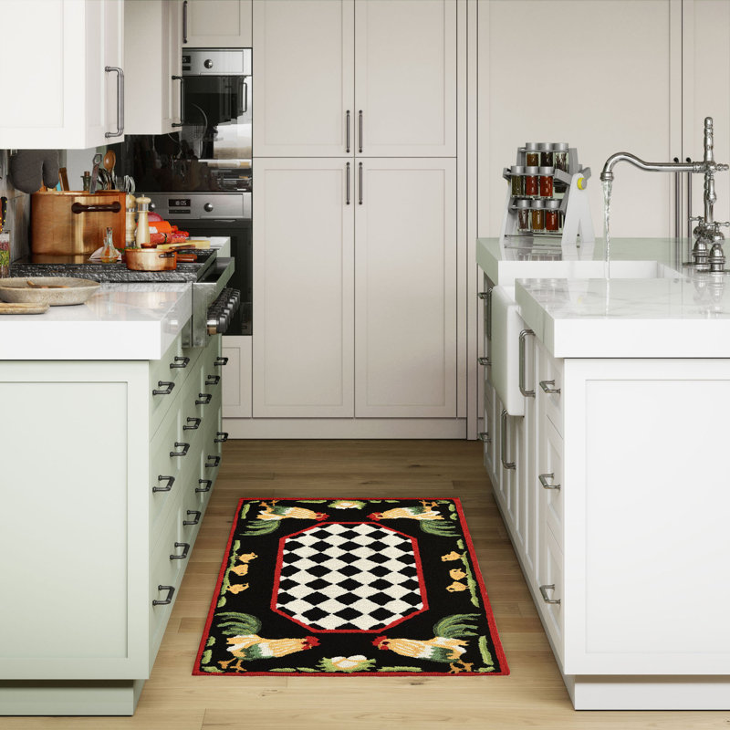 Treport Kitchen Mat, Rectangle 2' x 3'