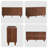 59.06" Sideboard Buffet Cabinet With Adjustable Shelves-308025037