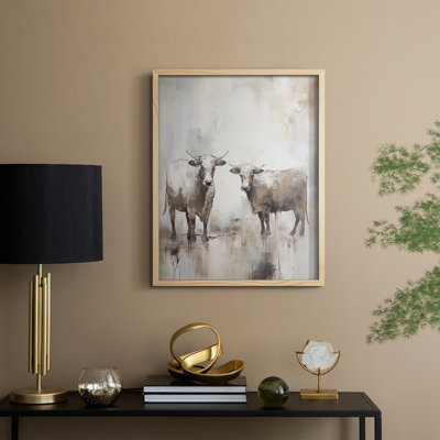 ANIMALS Series CCLXXXIX Framed Print - Solid Wood