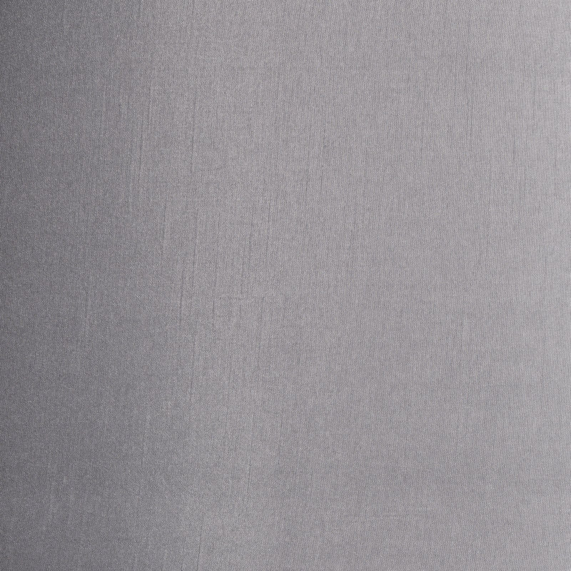 Martha Oval Silk Mix Tapered Lampshade, Steel Grey, 19cm H x 30cm W x 16cm D