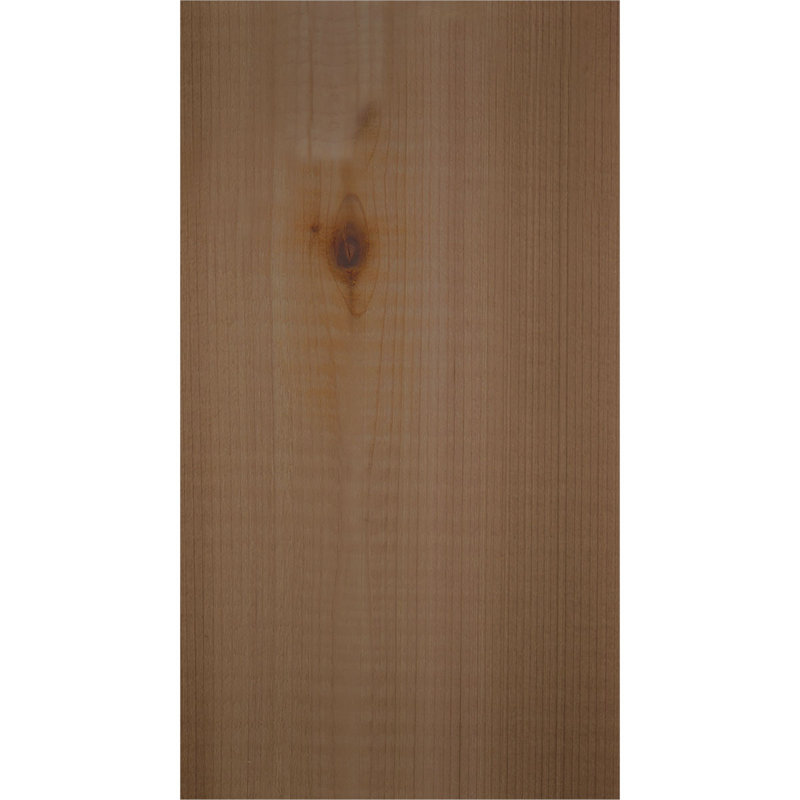Queue de chevron lisse Huntington, Cèdre rouge, 10"H x 5 1/2"W x 16"L