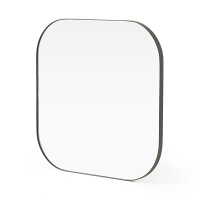 Bellvue Flat Metal Wall Mirror