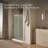 Elate Sliding Shower Door, 70-1/2-In H X 44-1/4 - 47-5/8-In W, With 1/4-In Thick Frosted Glass-55871004
