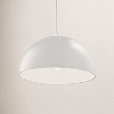 Luminaire suspendu en forme de dôme à 1 lumière de la collection Leni