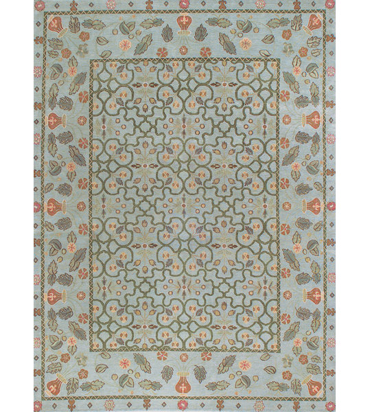 New Moon Rugs Erika Wool Oriental Area Rug | Perigold