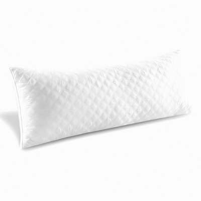 SleepMax Body Support Pillow - Adjustable Firmness & Fluffiness - Extra Long & Large Size - Ultimate Comfort for Adults - Full Body Sleep Aid