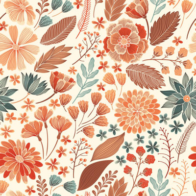 Panneau mural fleurs séchées