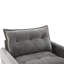 Chaise de style Mid-Century moderne avec rotation à 360 °, revêtement en chenille, mousse à mémoire de forme et rangement pivotant latéral, facile à assembler pour le bureau-545040636