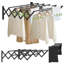 Metal Foldable Wall-Mounted Drying Rack-477696079