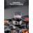 14 Cup Food Processor, 800w, 2-speed 6 Functions For Shredding, Slicing, Doughing, Emulsfying And Juicing
