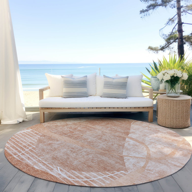 Malchow Washable Patchwork Indoor Rug
