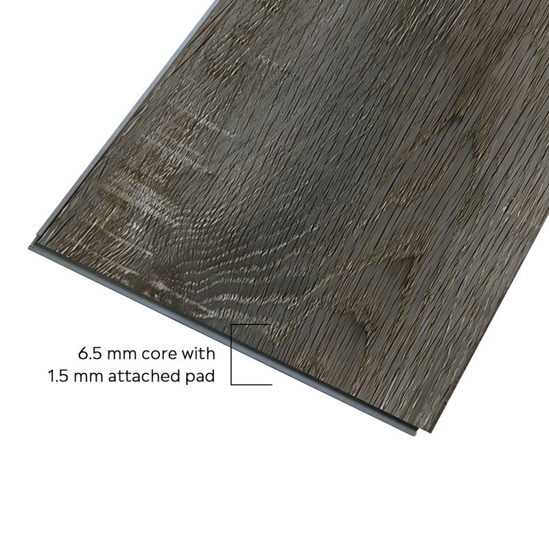 62" X 9"*8Mm Waterproof Rigid Core Luxury Vinyl Plank Flooring, Mystic Jungle