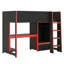 Lit mezzanine avec bureau intégré Gaming-1795035260
