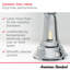 American Standard Kenridge Robinet de salle de bain à large entraxe en nickel brossé