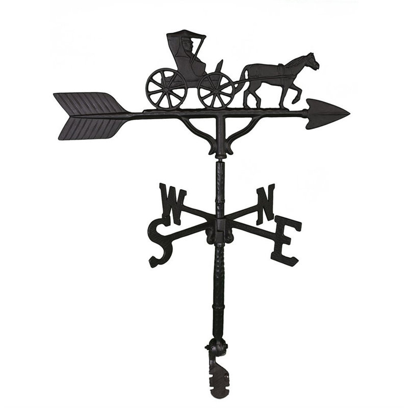 32'' H Weathervane, Black