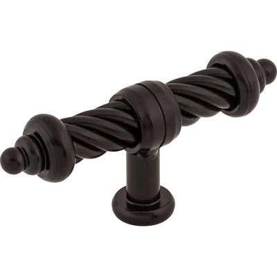 Twist 3 5/8" Length Geometric Knob