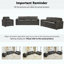 Ensemble de canapé rembourré Cozy surdimensionné Comfy Cloud Sofa-885498405